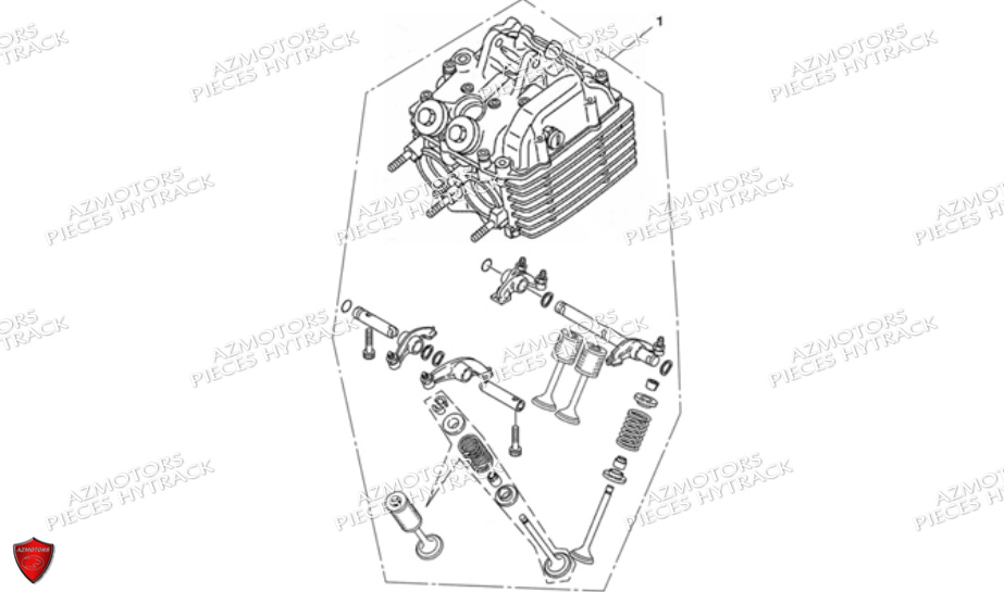 CULASSE HYTRACK JOBBER 700 AP 2012