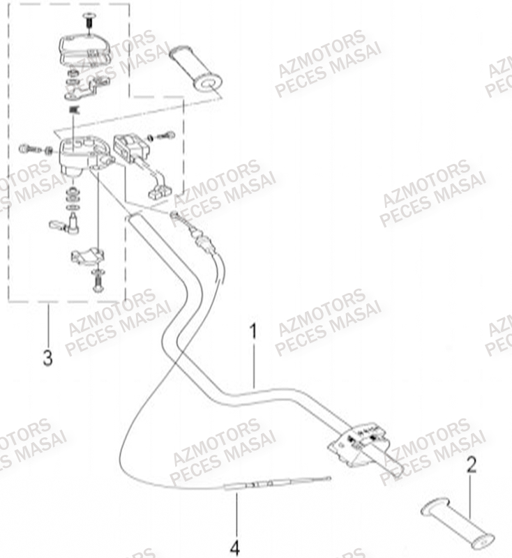 GUIDON MASAI MASAI A500IX EPS