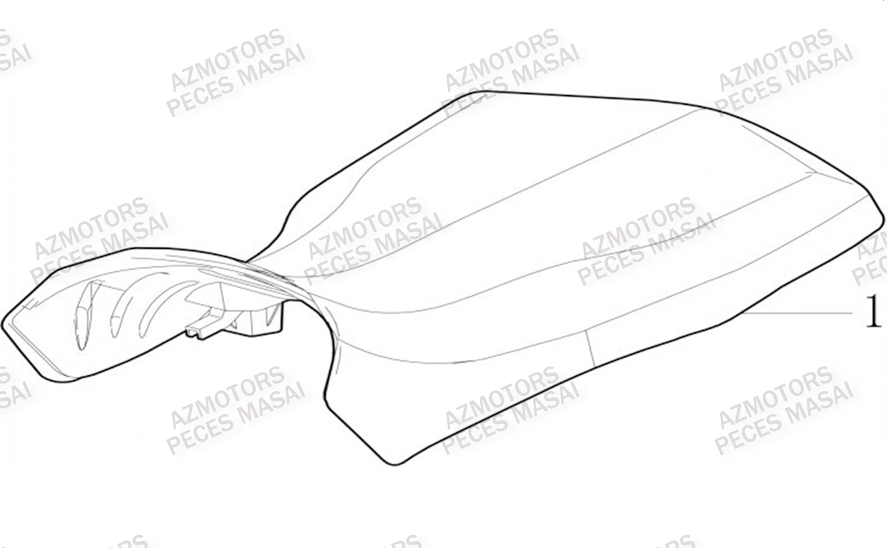 SELLE MASAI MASAI A500IX EPS