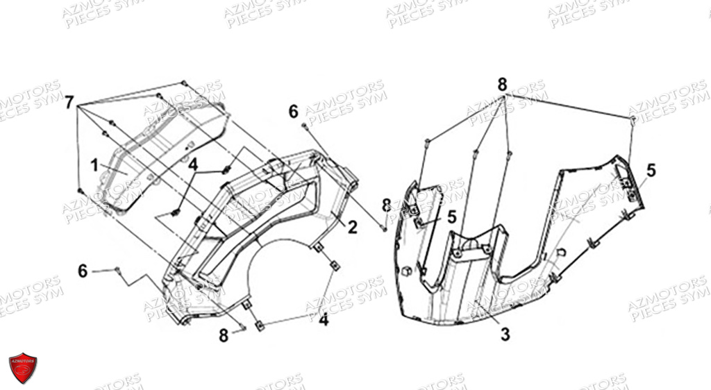 COMPTEUR SYM MAXSYM GT 400 2024