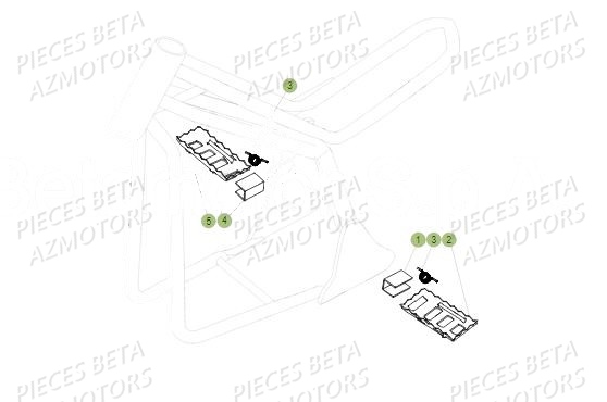 Accessoires Du Chassis BETA Pièces BETA MINI ELECTRIC XL - (2017)