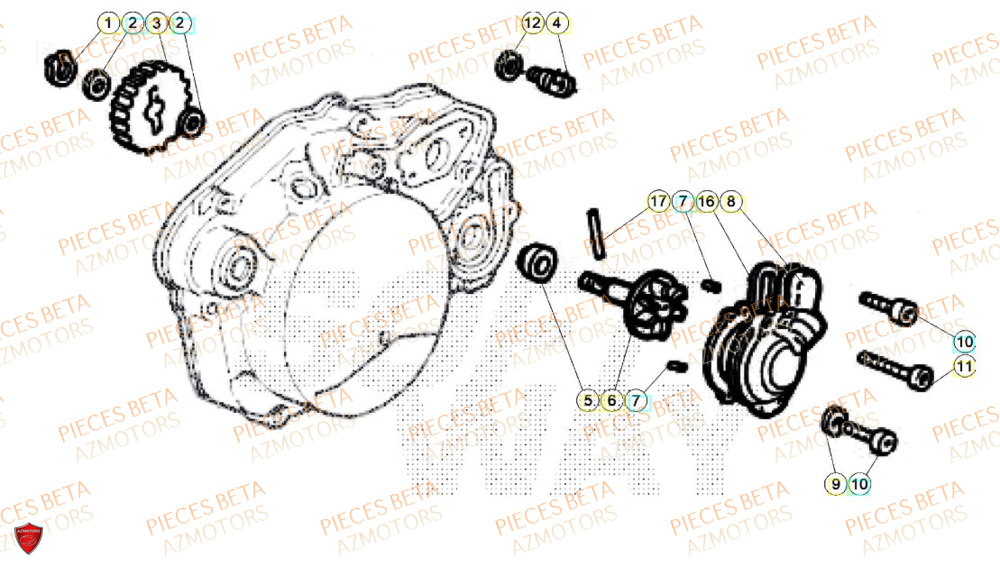 Pompe A Eau BETA BETA Motard SPORT 2T 50 LS 2024
