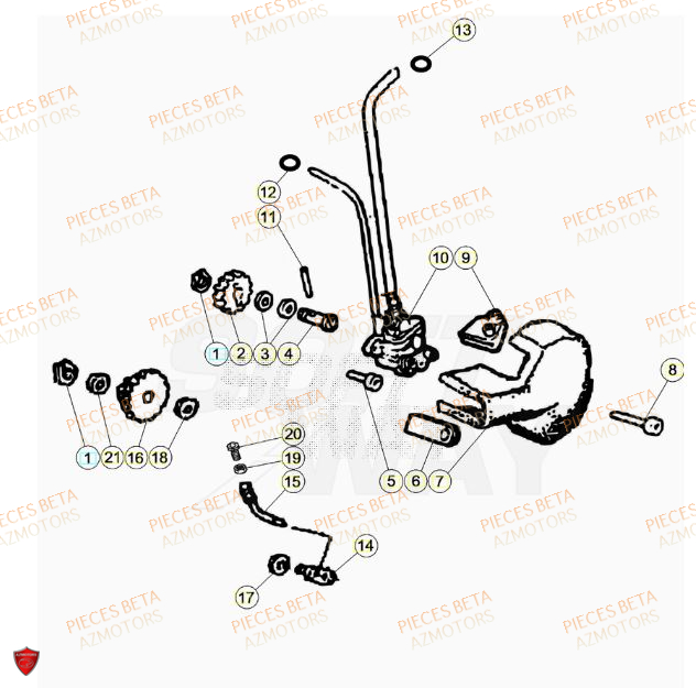 Pompe A Huile BETA BETA Motard TRACK 2T 50 2023