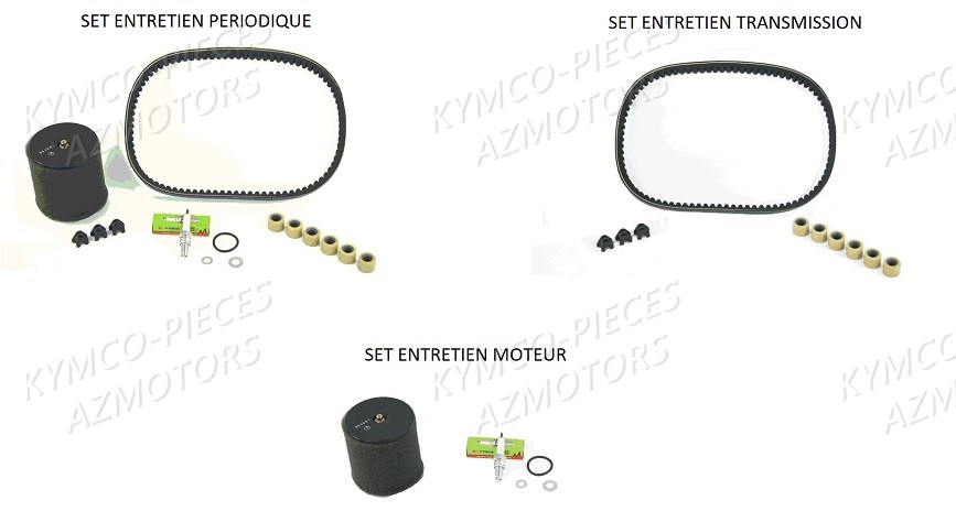 1 Set Entretien KYMCO Pieces MXU 250 4T EURO II (LB50AD/LB50AE)