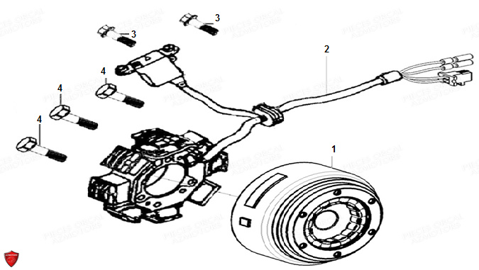 ALLUMAGE_STATOR_ROTOR ORCAL Pièces Orcal NK1 125cc EURO 5