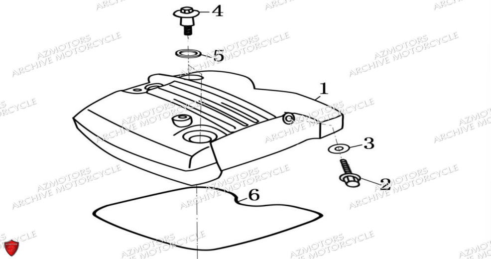 COUVRE CULASSE ARCHIVE MOTO OUTBACK 125 EURO5