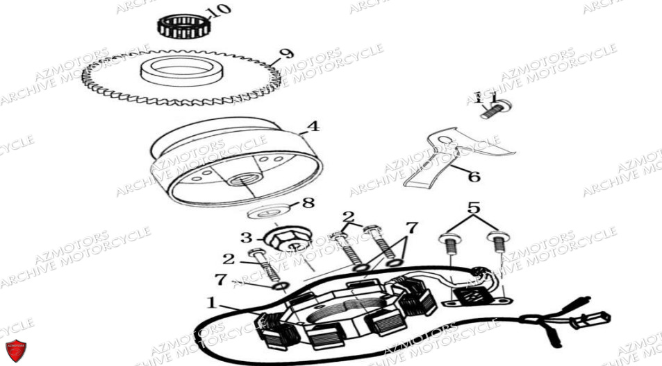 STATOR ARCHIVE MOTO OUTBACK 125 EURO5