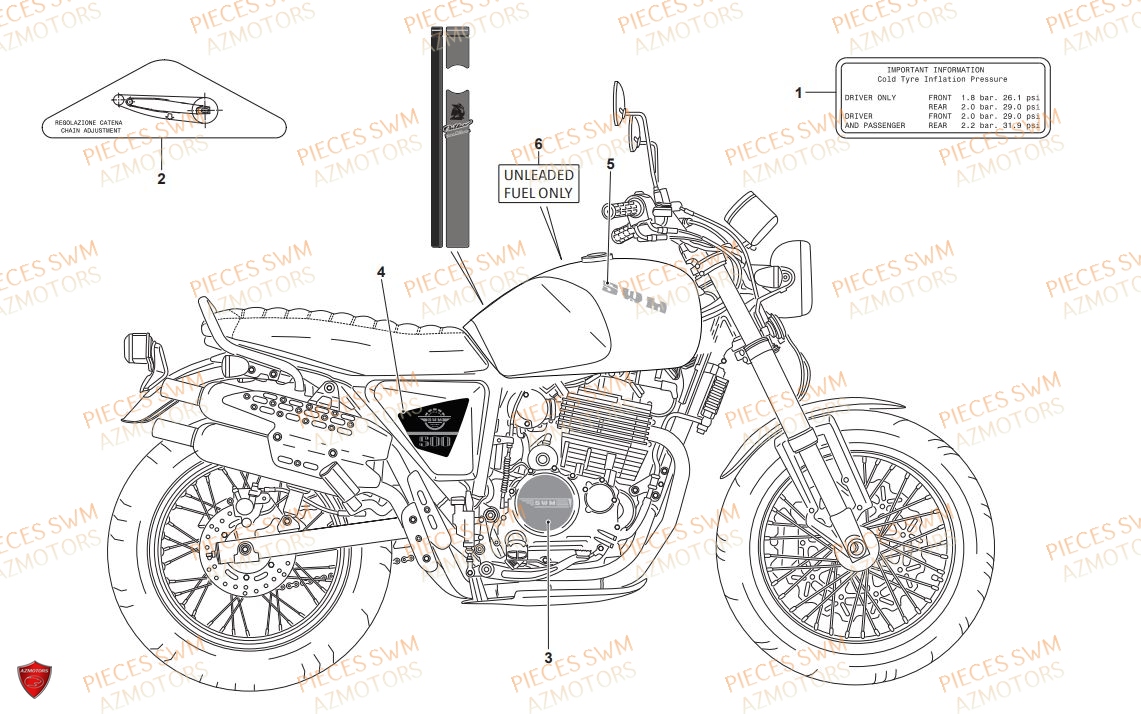 DECORS SWM OUTLAW 440 2019