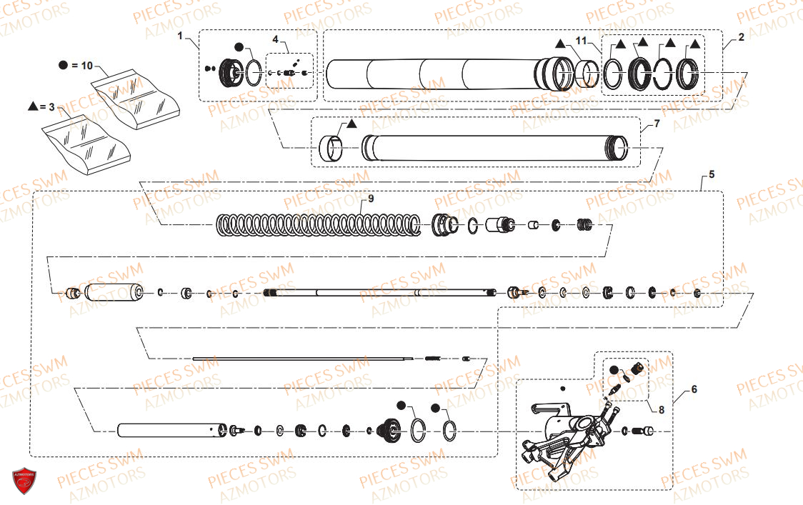 FOURCHE GAUCHE SWM OUTLAW 440 2019