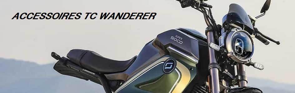 Accessoires SUPER SOCO Pièces TC WANDERER (50cc) SOCO ORIGINE