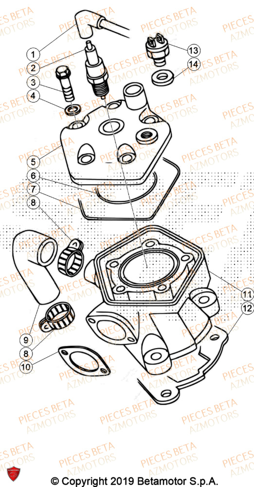 CYLINDRE pour REV 80 24