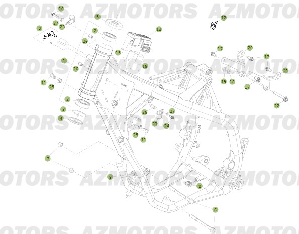 CHASSIS pour RR-2T-250-14