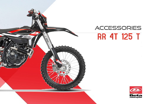 Accessoires BETA Pièces Beta ENDURO RR 125 4T T 2023