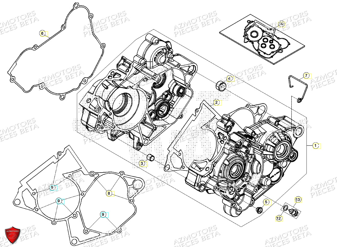 Carters BETA Pieces Beta RR 200 2T - 2024