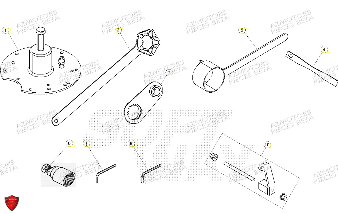 OUTILS BETA RR 200 2T 2024