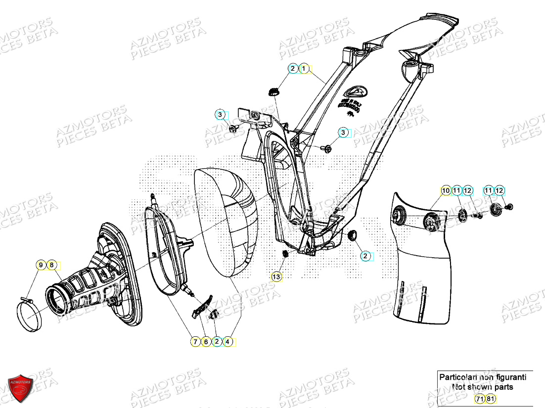 FILTRE A AIR BETA RR 200 RACING 2T 24