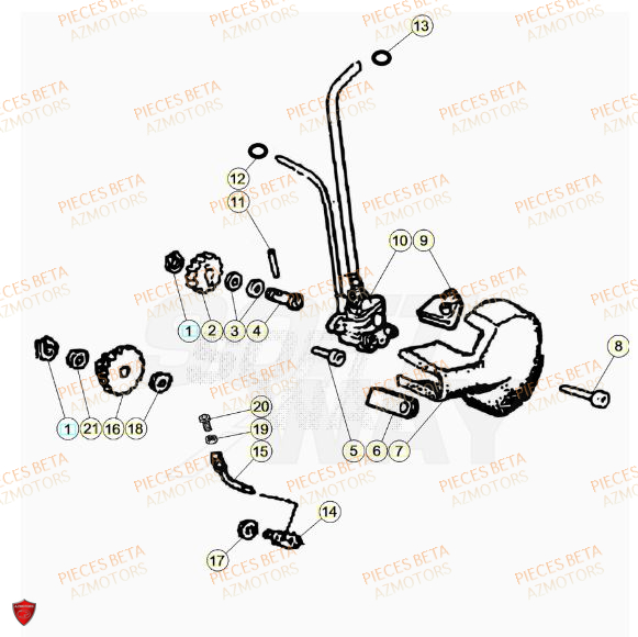 Pompe A Huile BETA Pièces Beta RR 50 SPORT - 2023