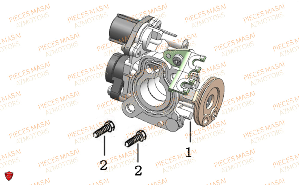 Debitmetre No Serie=xxs12xxmu Etxxs12xxnu MASAI Pièces Moto SCRAMBLER 125cc 2021