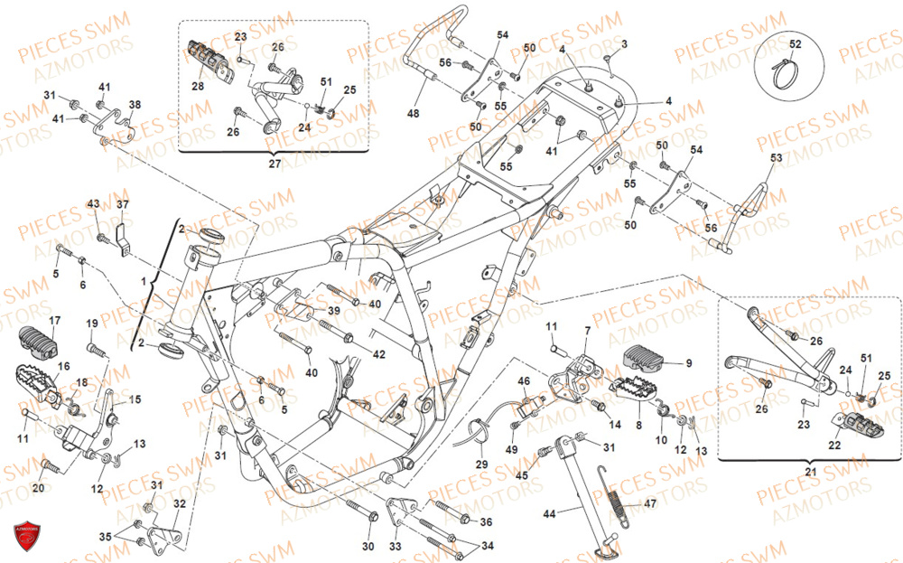 CHASSIS pour SIXDAYS-500-2020