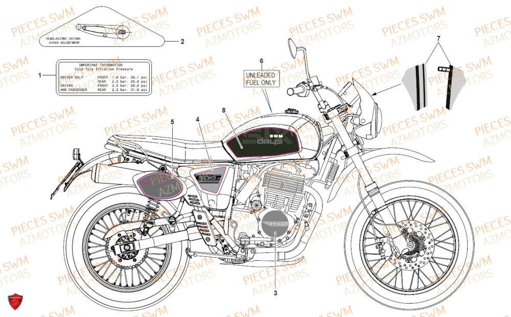 DECORS AZMOTORS SIXDAYS 500 2020