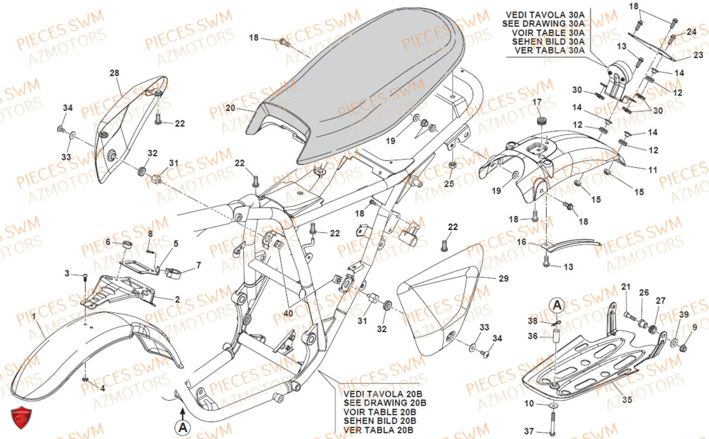 SELLE AZMOTORS SIXDAYS 500 2020