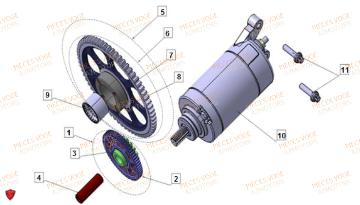 DEMARREUR VOGE SR 4 MAX EURO 5