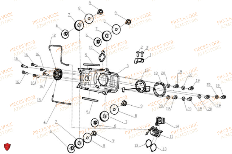 RESERVOIR VOGE SR 4 MAX EURO 5