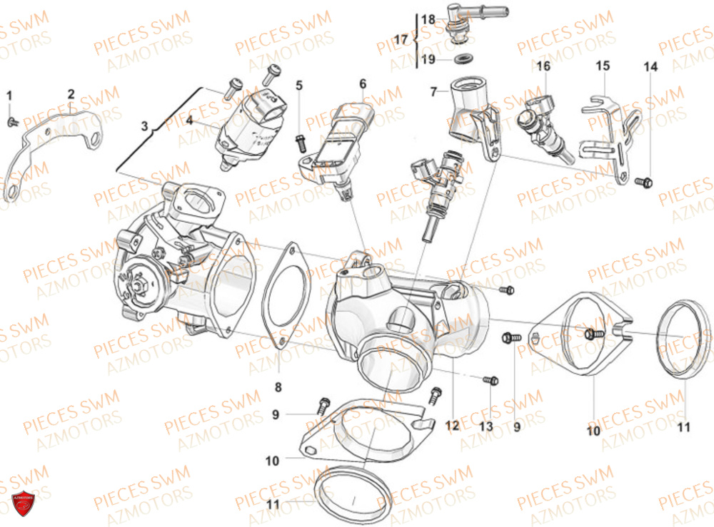 Injection  Pieces SWM Origine STORMBREAKER V 1200 2024