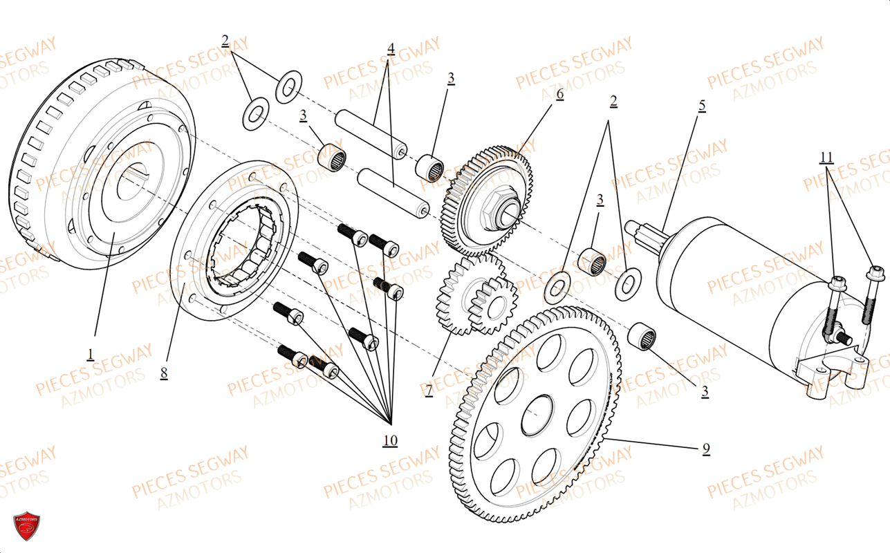 DEMARREUR SEGWAY SX10WX