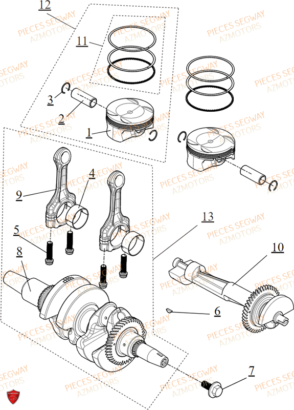 VILEBREQUIN SEGWAY SX10X