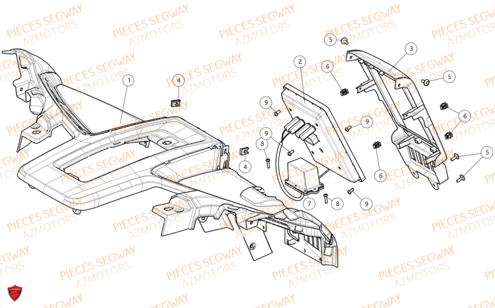 ECRAN TACTILE SEGWAY SX10X 2024