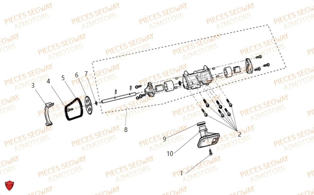 Lubrification SEGWAY Pièces BUGGY VILLAIN SX10X 2024