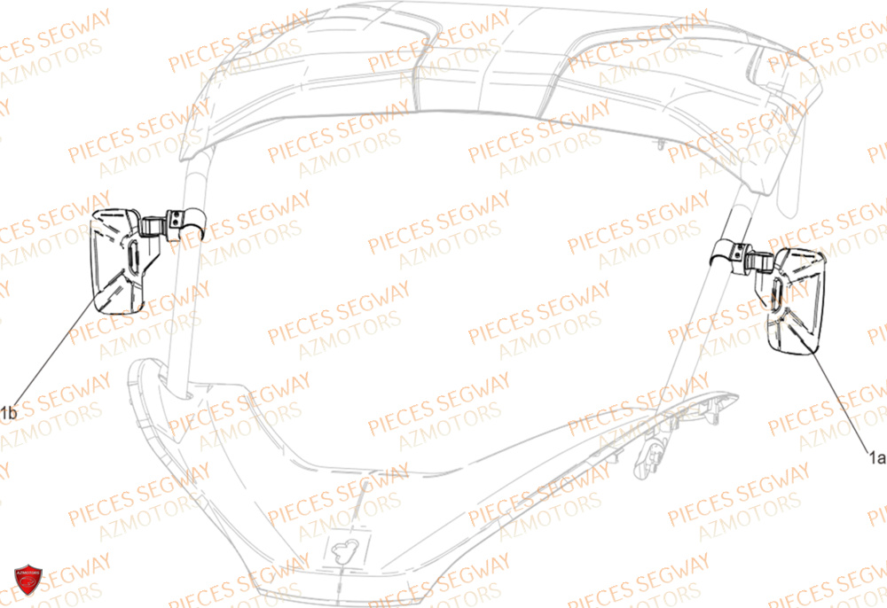 Retroviseurs SEGWAY Pièces BUGGY VILLAIN SX10X 2024