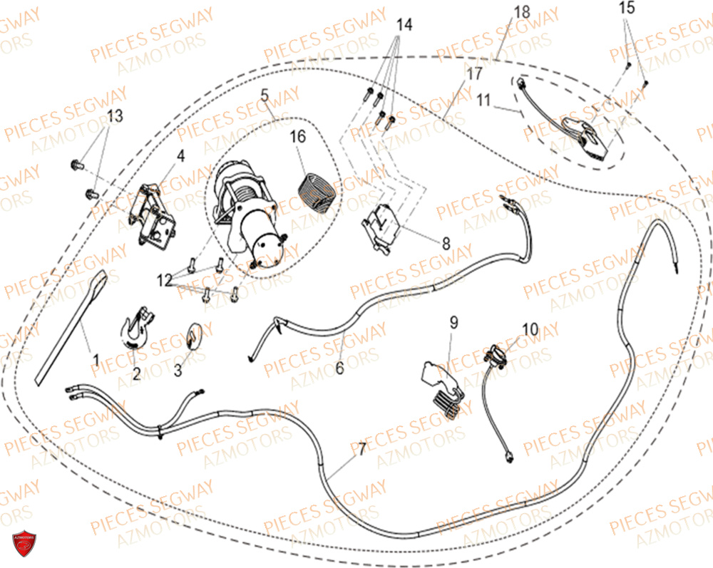 TREUIL SEGWAY SX10X 2024