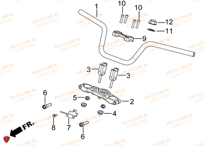 GUIDON ORCAL TABOR 125 Euro5