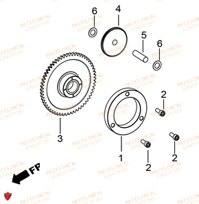 ROUE LIBRE ORCAL TABOR 125 Euro5