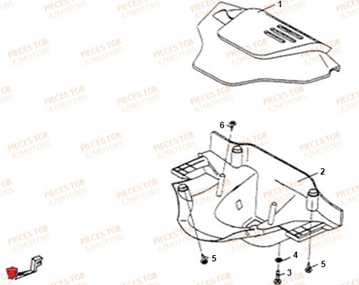 CACHE GUIDON TGB TGB 101S 50