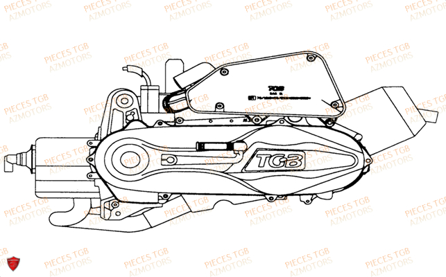 MOTEUR TGB TGB 101S 50