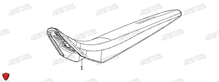 Selle VOGE Pieces VOGE 300 RALLY EURO 5