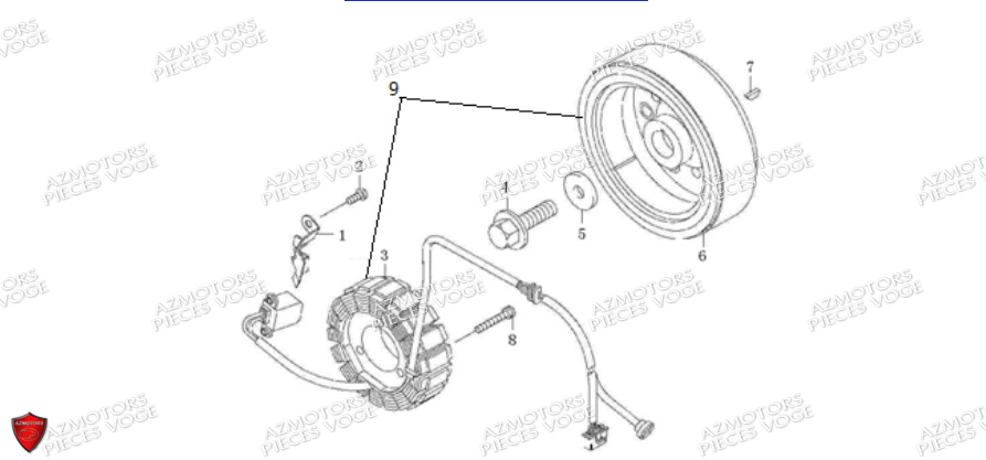 STATOR VOGE VOGE 300 RALLY E5