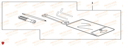 Trousse A Outils VOGE Pieces VOGE 500 DS EURO 5