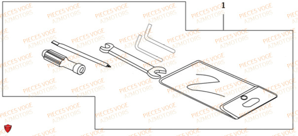 Trousse A Outils VOGE Pieces VOGE 500 R Euro 5