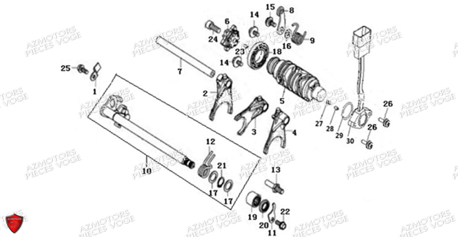 Selection VOGE Pieces VOGE 525 ACX E5