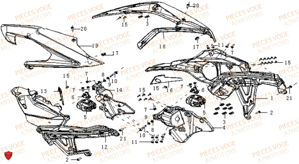 AILE AVANT 1 VOGE VOGE 525 DSX E5