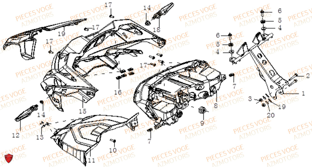 OPTIQUE AVANT VOGE VOGE 525 DSX E5