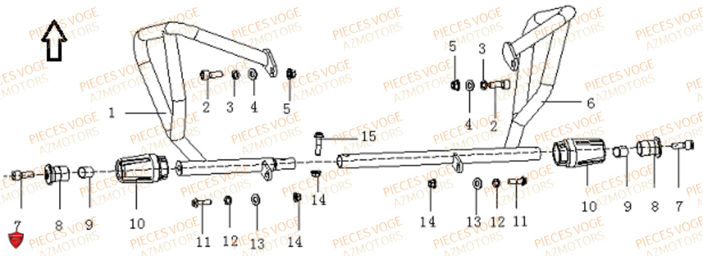 PROTECTION CHASSIS VOGE VOGE 525 DSX E5