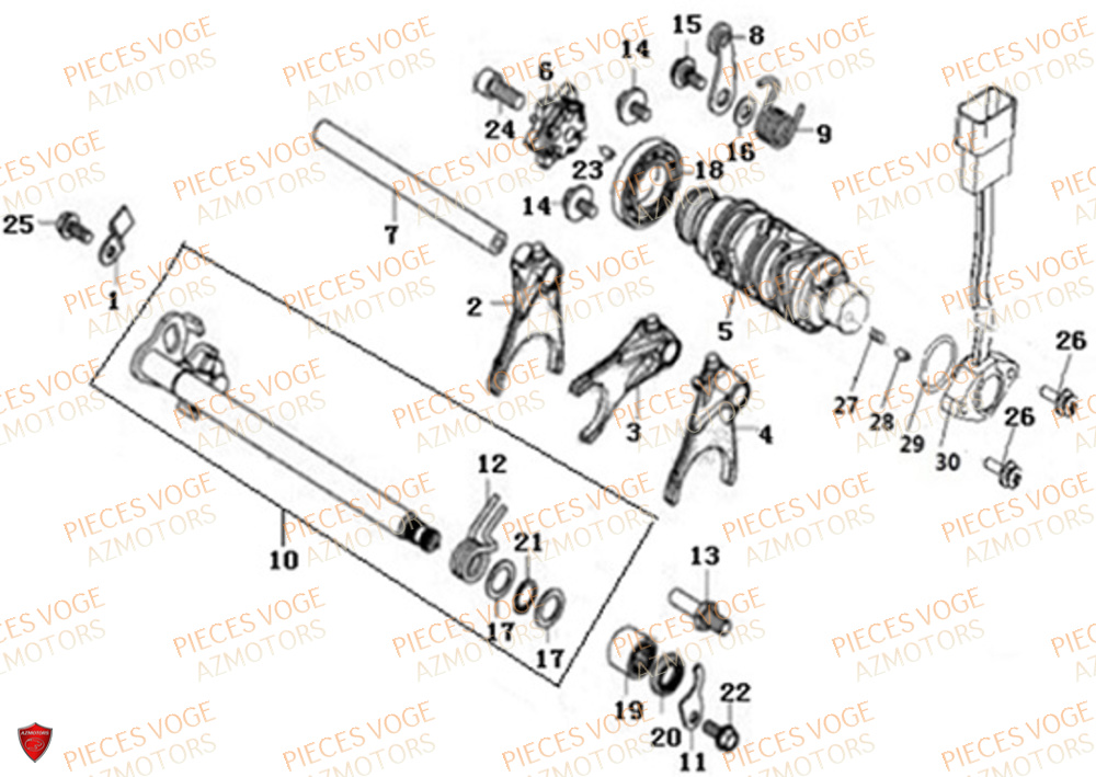 Selection VOGE Pieces VOGE 525 DSX 2023 Euro5