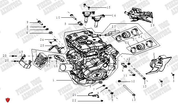 MOTEUR VOGE VOGE 525 R E5