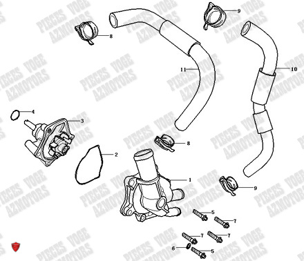 POMPE A EAU VOGE VOGE 525 R E5