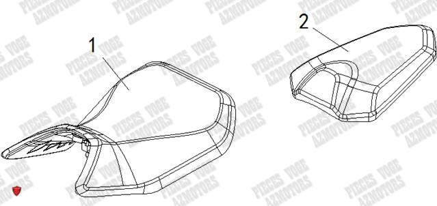 Selle VOGE Pieces VOGE 525R EURO 5